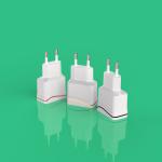 DC 5V Dual Port Charger , 2.1A Dual USB Travel Charger