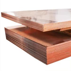 China RoHS Compliant Copper Metal Plate Polished Copper Sheet 0.2mm-5.0mm factory