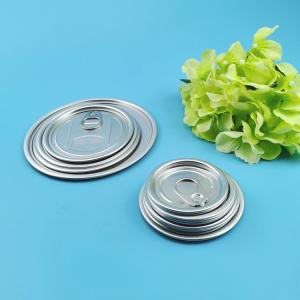 China 65mm 83mm 99mm Aluminum Easy Open Can Lids Ring Pull factory