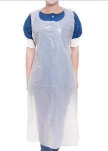 China Polyethylene Disposable Plastic Apron Water Resistant For Hospitals factory