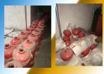 Height 500-1000mm Gaseous Fire Cylinder 50L White Or Black color