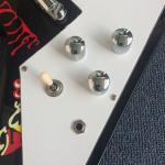New styles of high-quality customized V electric guitar,Rosewood Fingerboard