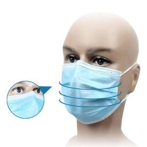 China Non Woven Disposable Face Respirator Mask 3 Layer Earloop Activated Carbon factory