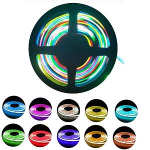China Smart TV Backlight RGB COB LED Strip Rope Light 12V Waterproof factory