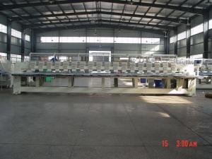 China Professional 18 Heads Flat Embroidery Machine / Emb Machine For Business factory