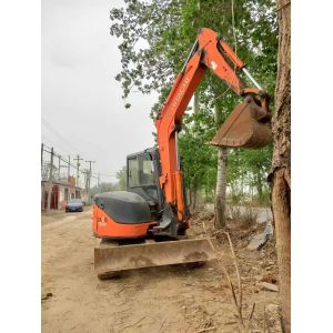 China Used Hitachi ZX75-US Excavator 7.5 Ton Mini Digger Construction Machine Ready Work on sale