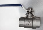 Hygienic Two Way Ball Valve Stainless Steel AISI 304 With 180 Degree Rotary