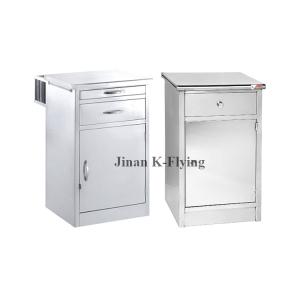 China SUS Portable Hospital Bedside Cabinet Anti Rust factory
