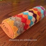Hot sales colorful stripe microfiber doormat, Kitchen mat, bath mat