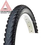 Black Color Mountain Bike Tyres / Mountain Bike Street Tires Wear Resistant