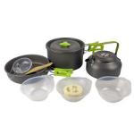 Best Selling Picnic Cookware Soup Pot Non-stick Camping Cookware Sets Aluminium