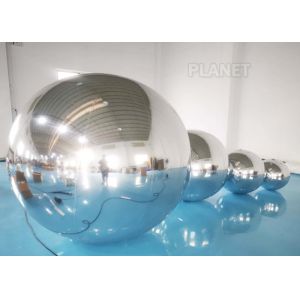 Custom Size Inflatable Decorative Ball Ornaments With D Rings Fire - Proof