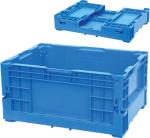 Heavy Duty Blue Folding Pallet Box High Strength Long Life Span