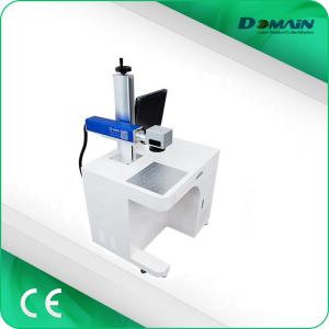 China Desktop Fiber Laser Marking Machine / Laser Writing Machine Compact Design factory