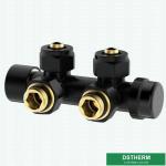 Shinning White Color Heavier H Type Thermostatic Temperature Straight Brass TRV