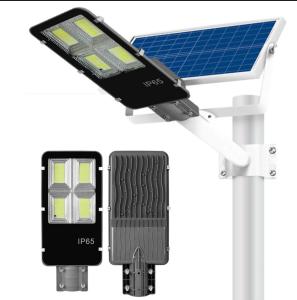 China Solar Power Road Light All in Two Led 100 200 Watt Source Farola Solar Street Light factory