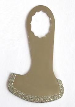 Shoe Shape Diamond Rock Cutting Blade Environment Friendly Vacuum Brazing