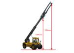 Hydraulic Mechanical Transmission Telescopic Boom Forklift for Construction