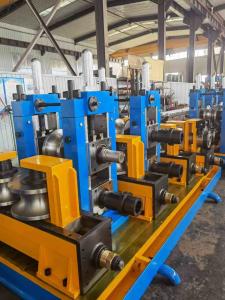 China Ac Frequency Conversion Stainless Tube Mills Welded Pipe Fabrication Machine factory