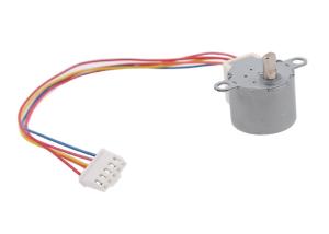 China 24BYJ48 24mm PM Unipolar Gearbox Stepper Motor For Sale 11.25°/32 Step angle Gear ratio 32:1 factory