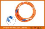 Fiber Optic Mulitmode fiber Patch MM62.5 / 125um OM1 PVC 2.4mm , Fiber Jumper