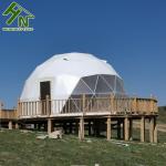 Factory Price Luxury Outdoor Hotel Liviing Geodesic Dome Glamping Tent Houses