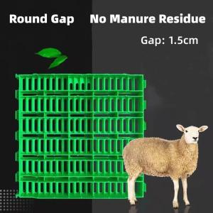 China Low Maintenance Plastic Slat Flooring For Agricultural With High UV Resistance factory