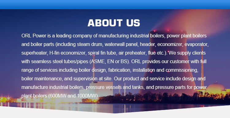 Gas Water / Gas Fire Steam Boiler Spare Parts Superheater In Thermal Power Plant