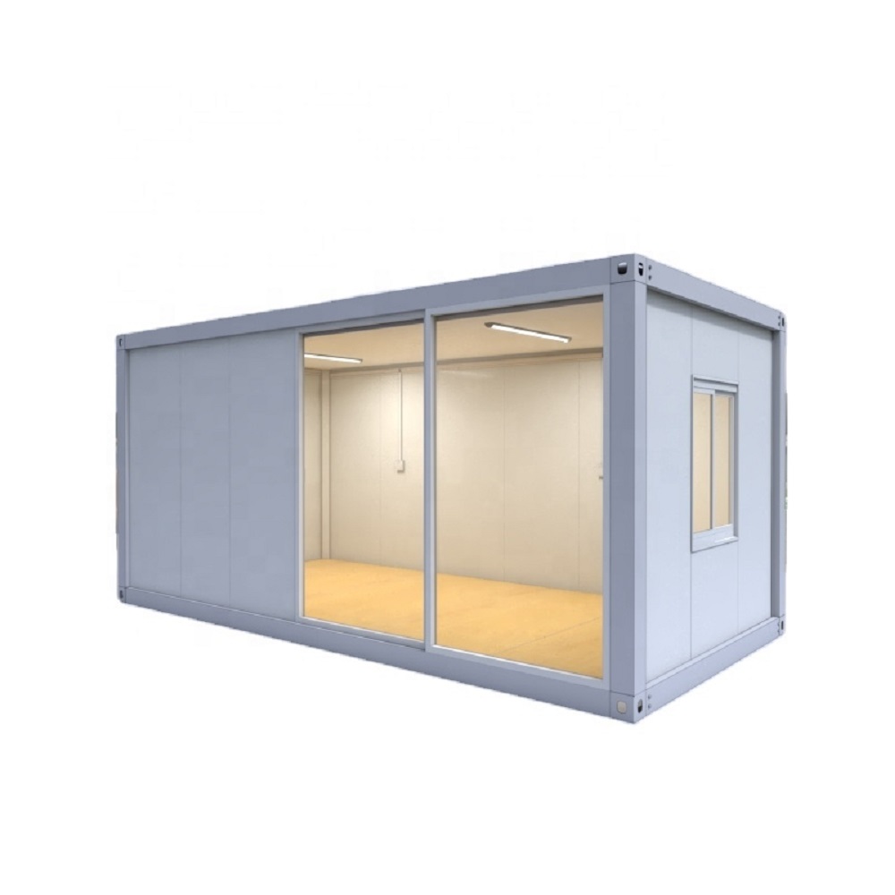 PVC Sliding Window Galvanized Steel Frame Prefab Container Homes