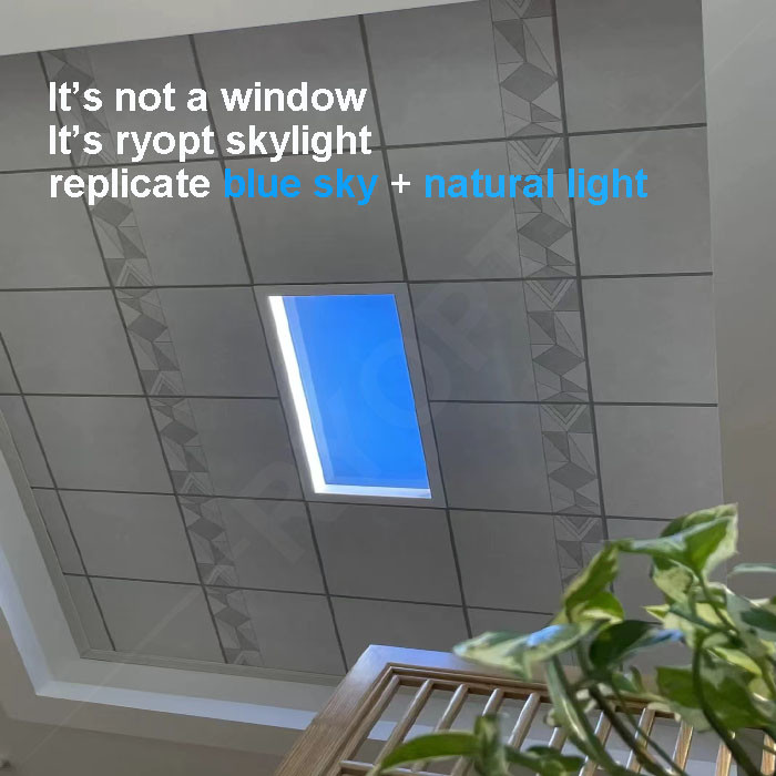 Artificial Skylight with Dynamic Sky Effect – Sunlight Simulation for Windowless Rooms & Ceilings