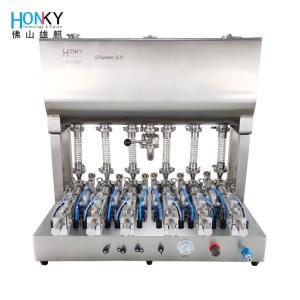 China 6 Head 8000 BPH Olive Oil Bottling Machine With Ceramic Pump factory