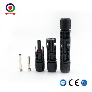 China TUV Certified MC4 Connectors with Copper/Tin Plated Contacts PPO Insulation and UV Resistant for Solar Panel Applications on sale