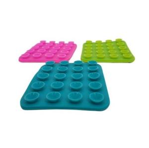 China Silicone Rubber Injection Molding Single Sided Suction Cups factory