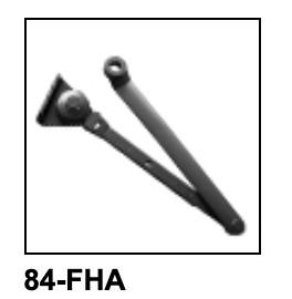 Commercial Hydraulic Concealed Automatic Door Closer Hold Open Arm Door Closer