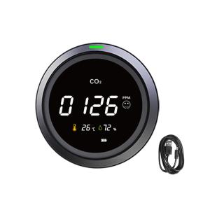 China 5000ppm Co2 PPM Meter , PTH-5 Carbon Dioxide Detector factory