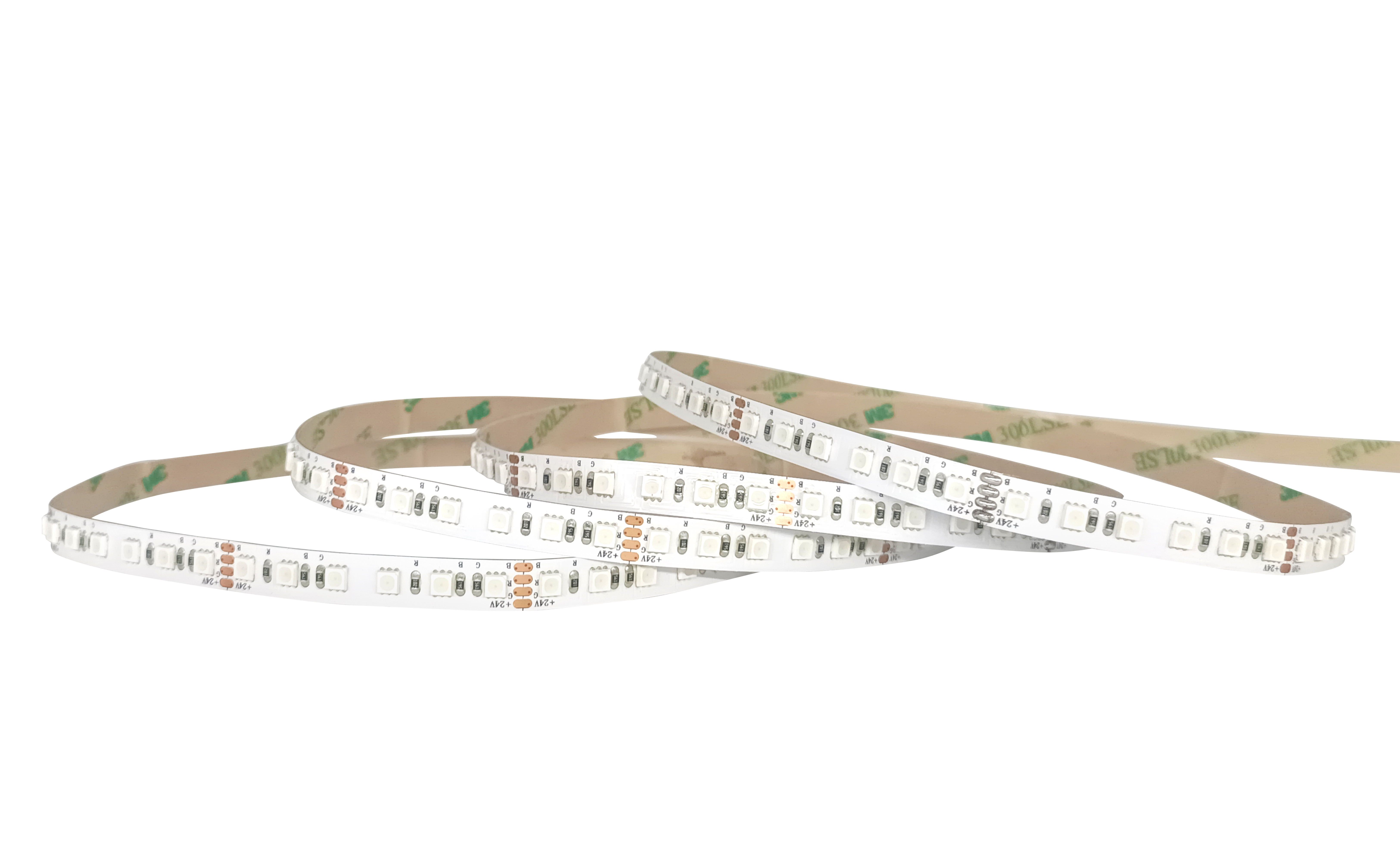 SMD 5m 12v 5050 LED Strip Copper Plate Copper Wire Warm White LED Strip Lights