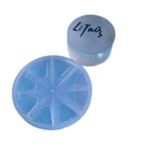 China 6'' Single Side Polish LiTaO3 Wafer For Nonlinear Optics Passive Infrared (IR) Sensors factory
