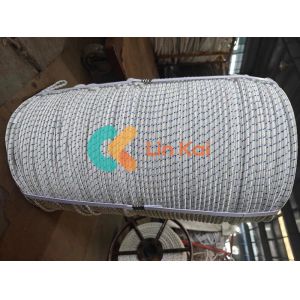 China Double Layer Braided Uhmwpe Rope For Pulling Conductors on sale