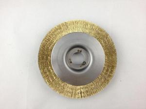 China Crimped Brass Wheel Brushes factory