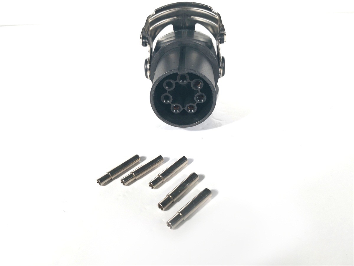 24v 5 Pole ABS European Trailer Plug Light Weight OEM Standard Size 24V