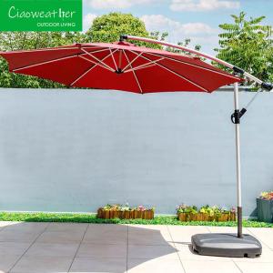 China Mail Packing Outdoor Garden Leisure Facilities Large Sunshade Sun Umbrella with Balcony and Sunshade factory