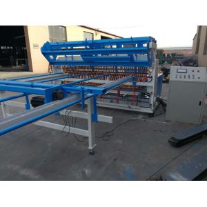 Panasonic PLC Fence Mesh Welding Machine , High Capacity 260m Per Hour