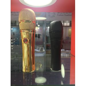 China Glass Small 30ml 50ml Empty Perfume Bottles MIC Microphone Shape on sale