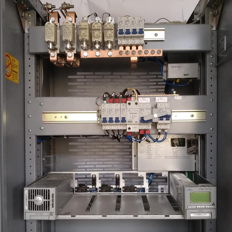 High Frequency 48V 120A DC Power Supply Cabinet Outdoor Power Enclosure