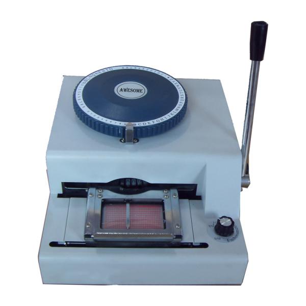 China YL-68C PVC card, credit card, clup card embossing machine factory