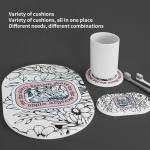 Modern Natural Diatom Mud Bath Mat Drying Mat Water Absorbing Fiber Diatomite