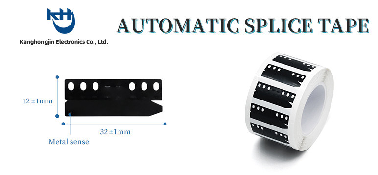 M3308 8mm Black Metal Sense SMT Splicing Tape With Superior Adhesion