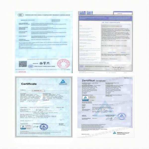 PV1 F Solar Cable For Solar Power TUV Solar Wire 1.5kVDC 0.6kV / 1kV AC 3