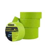 Automotive Refinish Green Paper Masking Tape With 150-170 Micron Thickness