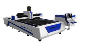 China 500W Fiber Laser Cutter with Cutting Size 1500 × 3000mm for Sheet Metal Cutting factory